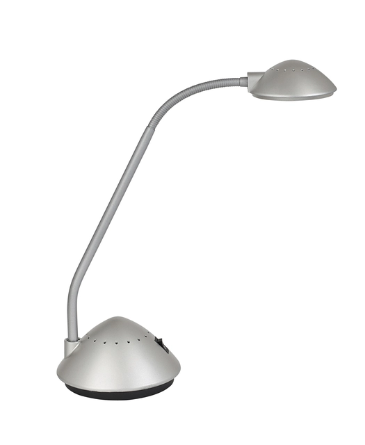 Een Bureaulamp MAUL Arc LED zilver koop je bij VHK Kantoorartikelen