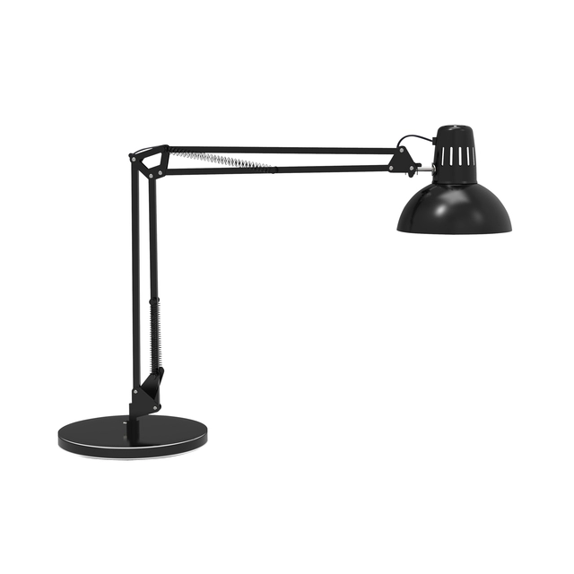 Een Bureaulamp MAUL Study voet excl.LED lamp E27 zwart koop je bij VHK Kantoorartikelen