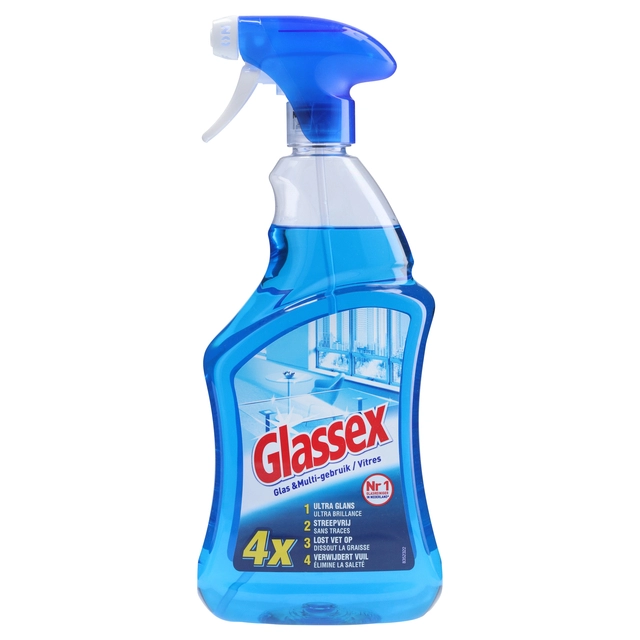 Een Interieurreiniger Glassex spray 750ml koop je bij Hoekmankantoorartikelen.nl