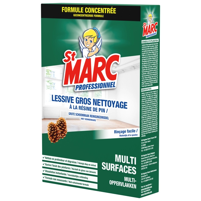 Een Multireinger St Marc professioneel Dennenhars poeder 1kg koop je bij VHK Kantoorartikelen