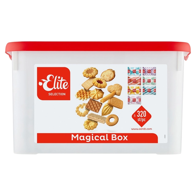 Een Koekjes Elite Selection Magical mix 320 stuks koop je bij VHK Kantoorartikelen