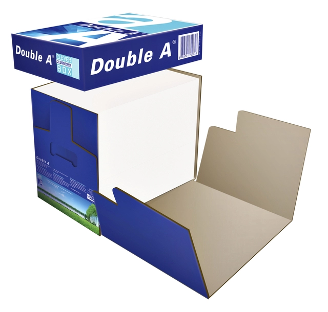 Een Kopieerpapier Double A Premium Nonstop A4 80gr wit 2500 vel koop je bij Hoekmankantoorartikelen.nl