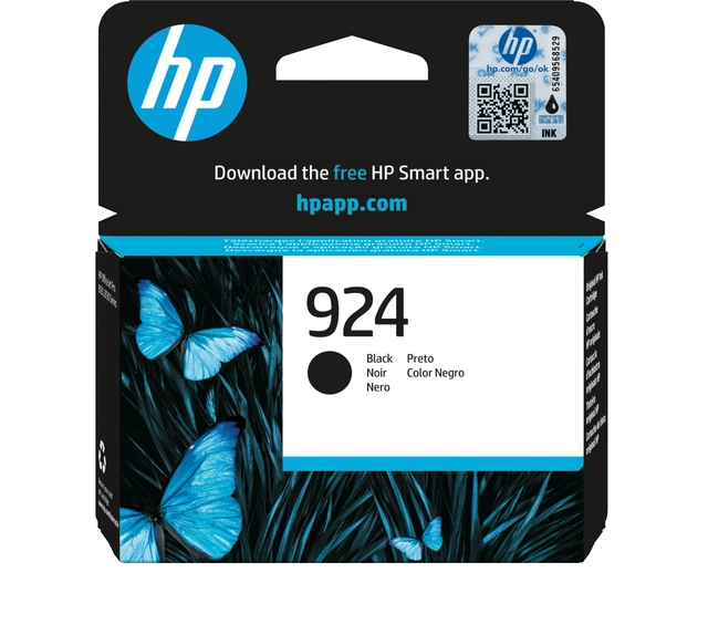 Een Inktcartridge HP 4K0U6NE 924 zwart koop je bij VHK Kantoorartikelen