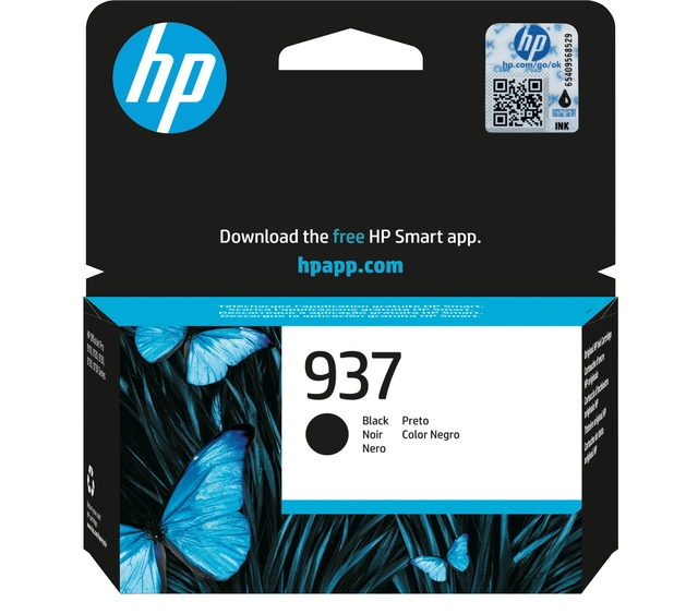 Een Inktcartridge HP 4S6W5NE 937 zwart koop je bij VHK Kantoorartikelen