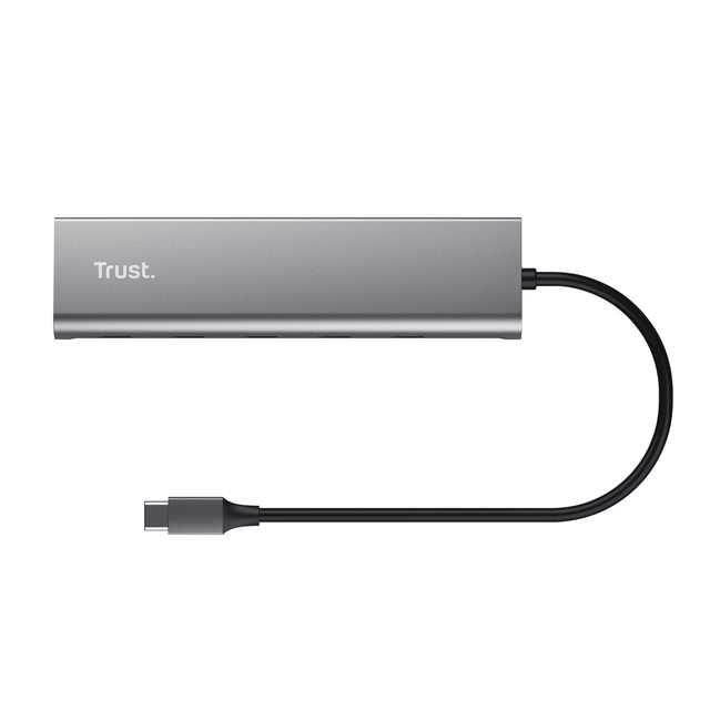 Een Hub Trust USB-C Halyx 5 poorts 25136 koop je bij VHK Kantoorartikelen