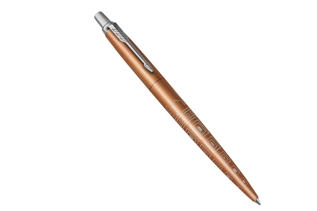 Een Balpen Parker Jotter special edition Rome bronze CT medium koop je bij VHK Kantoorartikelen