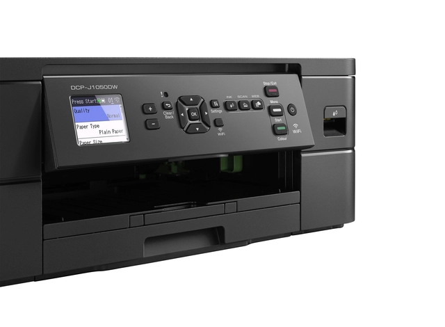 Een Multifunctional inktjet printer Brother DCP-J1050DW koop je bij Hoekmankantoorartikelen.nl