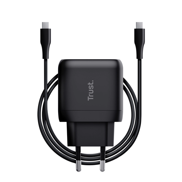 Een Oplader Trust Maxo 45W USB-C zwart koop je bij VHK Kantoorartikelen