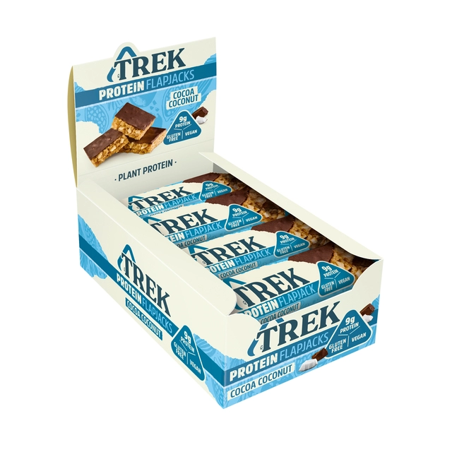 Een Proteïnereep TREK cocoa coconut 16x50 gram koop je bij VHK Kantoorartikelen