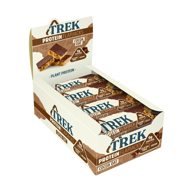 Een Proteïnereep TREK cocoa oat 16x50 gram koop je bij VHK Kantoorartikelen