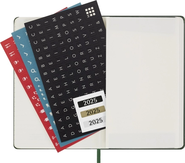 Een Agenda 2025 Moleskine 12M Planner Weekly 7dagen/1pagina pocket hc myrtle green koop je bij VHK Kantoorartikelen