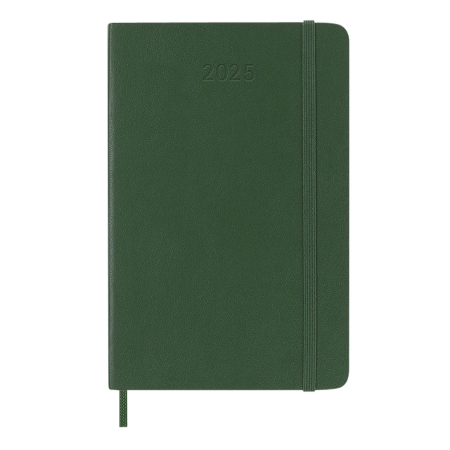 Een Agenda 2025 Moleskine 12M Planner Weekly 7dagen/1pagina pocket sc myrtle green koop je bij VHK Kantoorartikelen