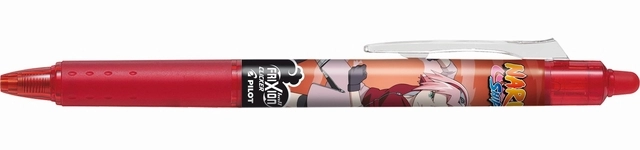 Een Rollerpen PILOT friXion clicker Naruto medium rood koop je bij Hoekmankantoorartikelen.nl