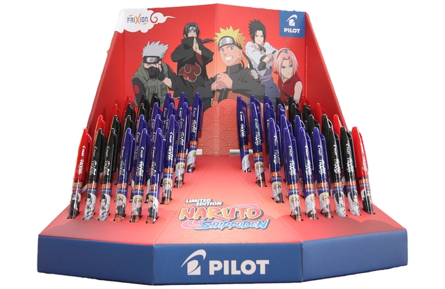 Een Rollerpen PILOT friXion ball Naruto medium 3 kleuren assorti koop je bij Hoekmankantoorartikelen.nl