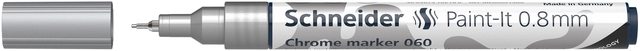 Een Viltstift Schneider Paint-it 060 0.8mm metallic chrome koop je bij VHK Kantoorartikelen