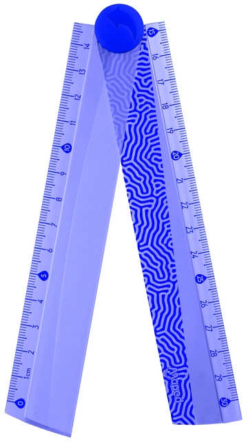 Een Liniaal Maped Deepsea Paradise opvouwbaar 30cm paars koop je bij Hoekmankantoorartikelen.nl