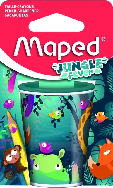 Een Puntenslijper Maped Jungle Fever 2-gaats koop je bij Hoekmankantoorartikelen.nl