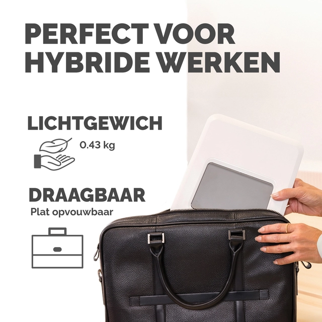 Een Laptopstandaard Fellowes Breyta wit koop je bij VHK Kantoorartikelen