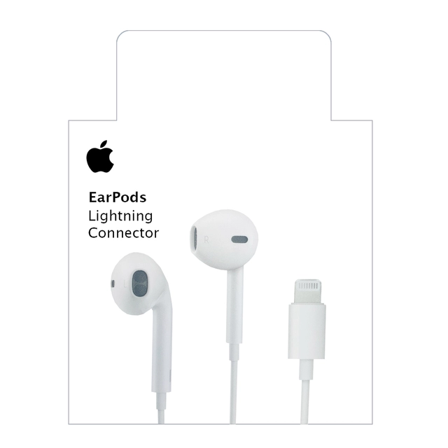 Een Apple EarPods Lightning Connector Wit koop je bij VHK Kantoorartikelen