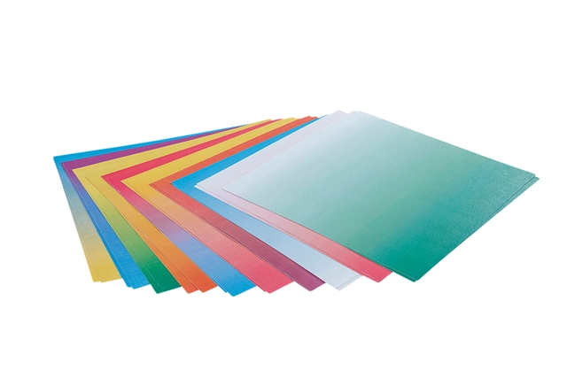 Een Origami Clairefontaine Gradient 20x20cm set à 100 vel 80gram assorti koop je bij VHK Kantoorartikelen