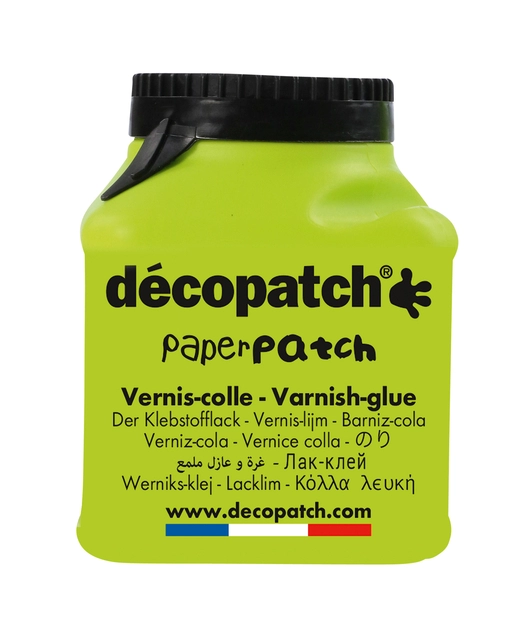 Een Vernis Décopatch PaperPatch 180ml transparant koop je bij VHK Kantoorartikelen