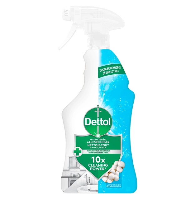 Een Allesreiniger Dettol Katoenfris desinfectiespray 750ml koop je bij Hoekmankantoorartikelen.nl