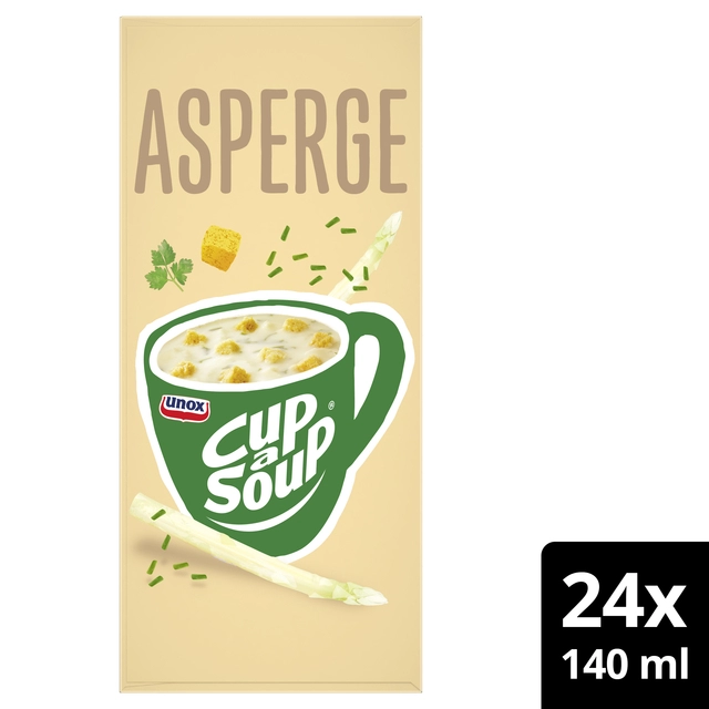 Een Cup-a-Soup Unox asperge 24x140ml koop je bij VHK Kantoorartikelen