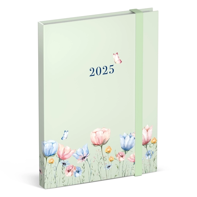 Een Agenda 2025 Lannoo Flowers watercolour green 7dagen/2pagina's koop je bij Hoekmankantoorartikelen.nl