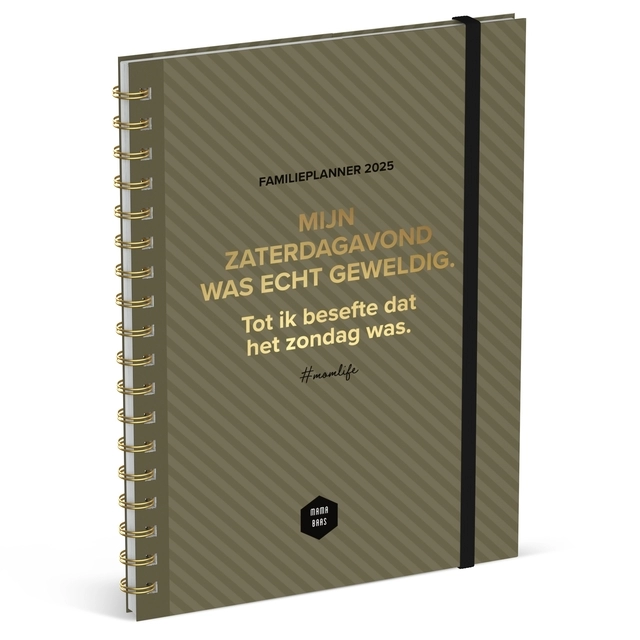 Een Familieagenda 2025 Lannoo Mama Baas 7dagen/2pagina's koop je bij Hoekmankantoorartikelen.nl