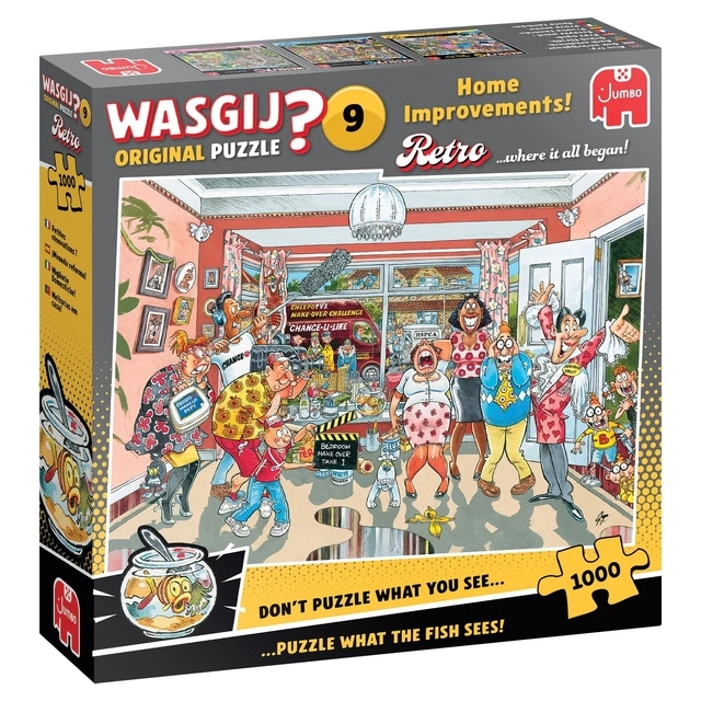 Een Wasgij Retro Original 9 Home Improvements 1000 st koop je bij Sysdicom BV