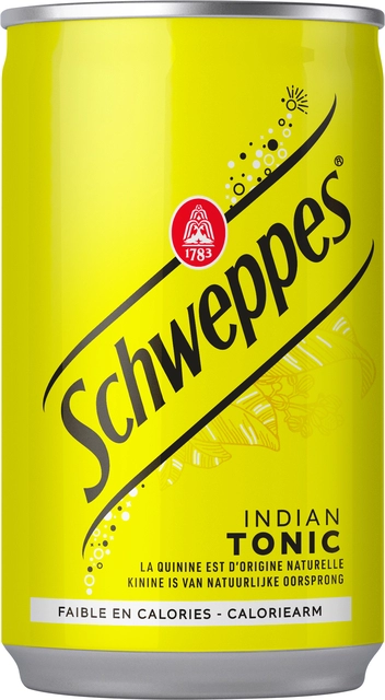 Een Frisdrank Schweppes tonic blik 150ml koop je bij Sysdicom BV