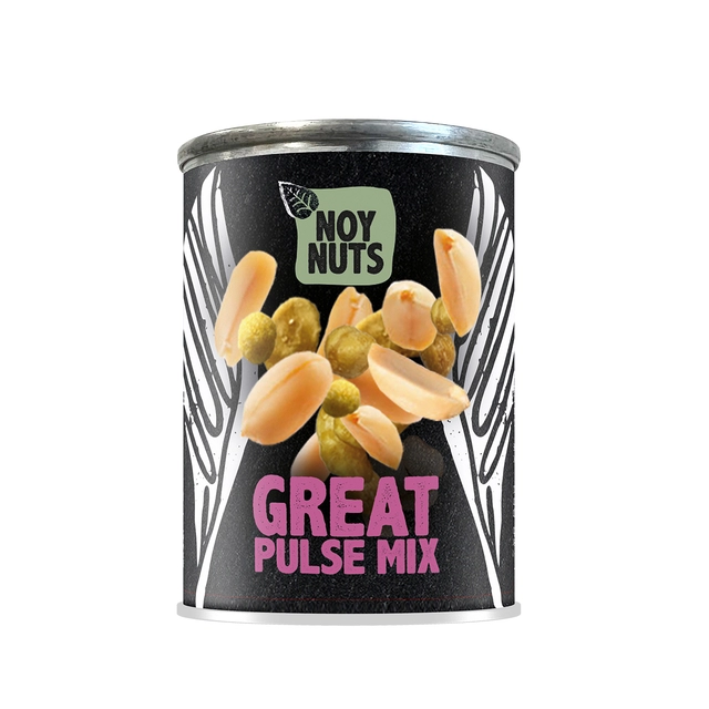 Een Noten NoyNuts great pulse mix blik 45 gram koop je bij VHK Kantoorartikelen