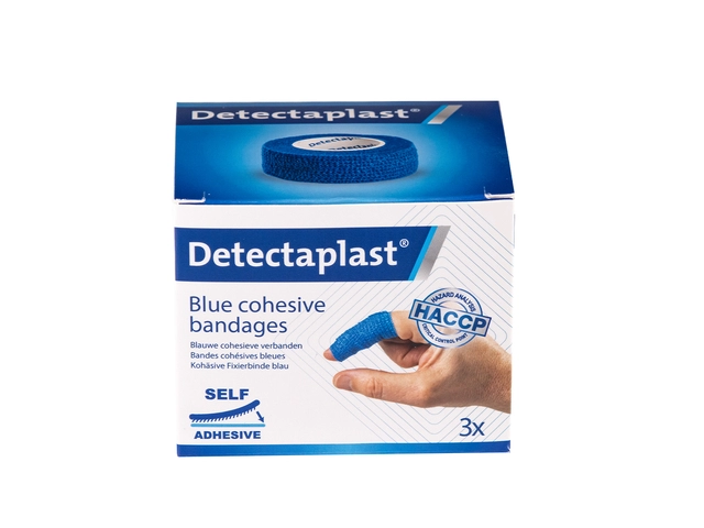 Een Snelpleister blauw Detectaplast 2,5cmx4,5m 3 stuks koop je bij Hoekmankantoorartikelen.nl