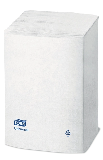 Een Servetten Tork Xpressnap® N4 Universal 22x33cm 1/4 vouw 1-laags 1125 stuks wit 10840 koop je bij Hoekmankantoorartikelen.nl