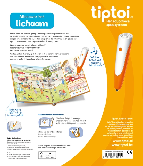 Een tiptoi® Alles over het lichaam koop je bij PrimaOffice