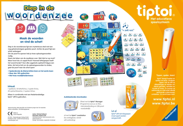 Een tiptoi® Diep in de woordenzee koop je bij PrimaOffice