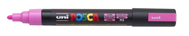 Een Verfstift Posca PC5M medium fluor roze koop je bij Hoekmankantoorartikelen.nl