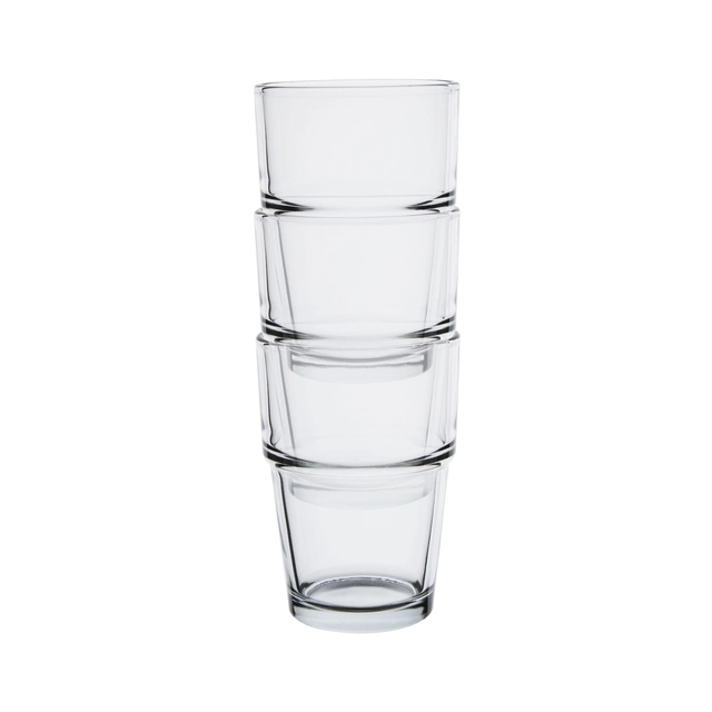 Een Glas Olympia tumbler stapelbaar 200 ml 12 stuks koop je bij Hoekmankantoorartikelen.nl