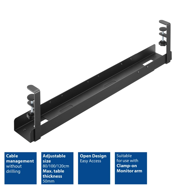 Een Kabelgoot ACT verstelbaar voor onder bureau koop je bij Hoekmankantoorartikelen.nl