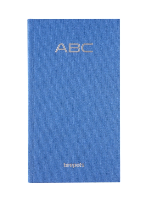 Een Adresboek Brepols Notaphone Nature blauw koop je bij Hoekmankantoorartikelen.nl