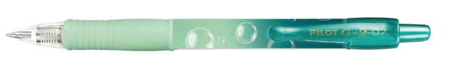 Een Gelschrijver PILOT G-2 Bubble groen medium blauwschrijvend koop je bij Clippz! Office Supplies