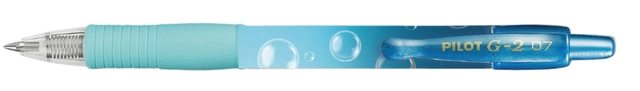 Een Gelschrijver PILOT G-2 Bubble blauw medium blauwschrijvend koop je bij Clippz! Office Supplies