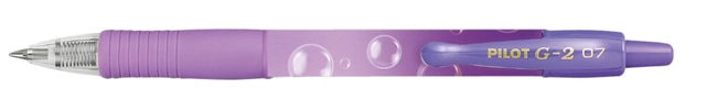 Een Gelschrijver PILOT G-2 Bubble violet medium blauwschrijvend koop je bij Clippz! Office Supplies