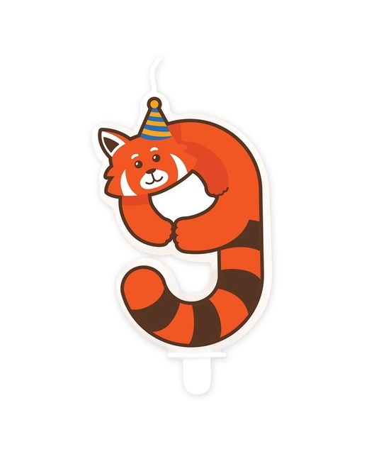 Jungle candle 9 Red Panda