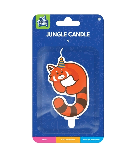 Jungle candle 9 Red Panda