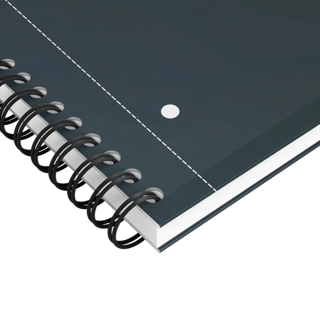 Een Spiraalblok Oxford International Notebook A4+ lijn zwart koop je bij Intertoys Koster