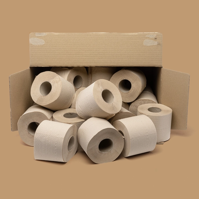 Een Toiletpapier The Good Roll The Panda Edition Naked bamboe 2-laags 300 vel naturel koop je bij Company Supplies