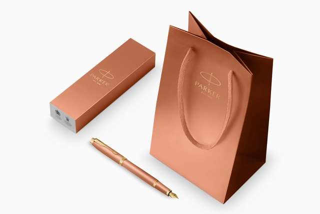 Een Balpen Parker IM Rituals orange GT medium koop je bij Clippz! Office Supplies