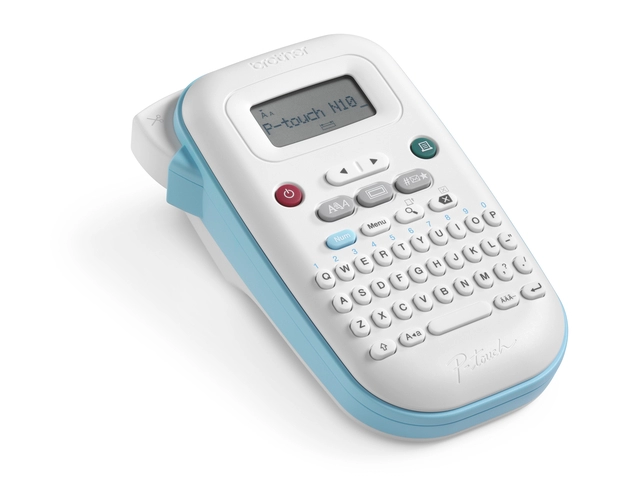 Een Labelprinter Brother P-touch Btag PT-N10 draagbaar qwerty 12mm wit koop je bij van den Heuvel Boek en Kantoor 