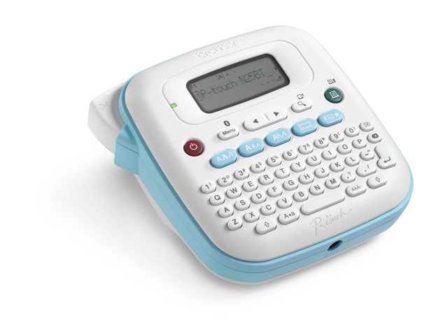 Een Labelprinter Brother P-touch Btag PT-N25BT desktop qwerty 12mm wit koop je bij van den Heuvel Boek en Kantoor 